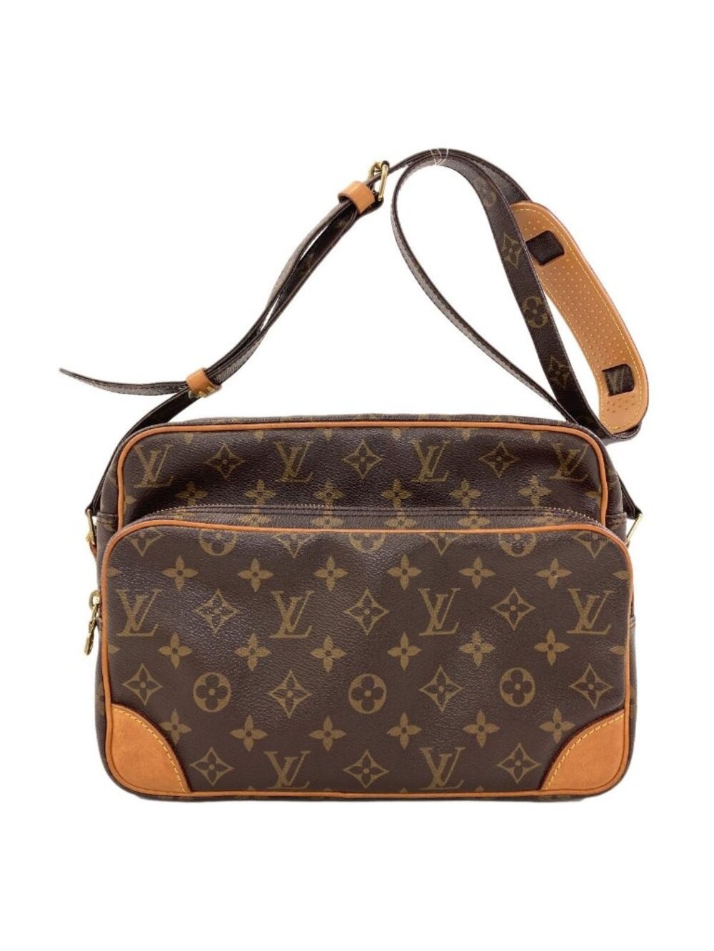 Louis Vuitton Nile Shoulder Bag Monogram Canvas